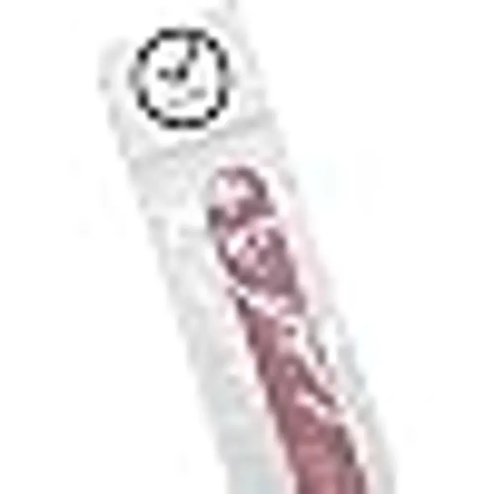Watch Band w/Colorful Nylon Material Strap & Heavy Duty Brushed Buckle Red, 18mm
